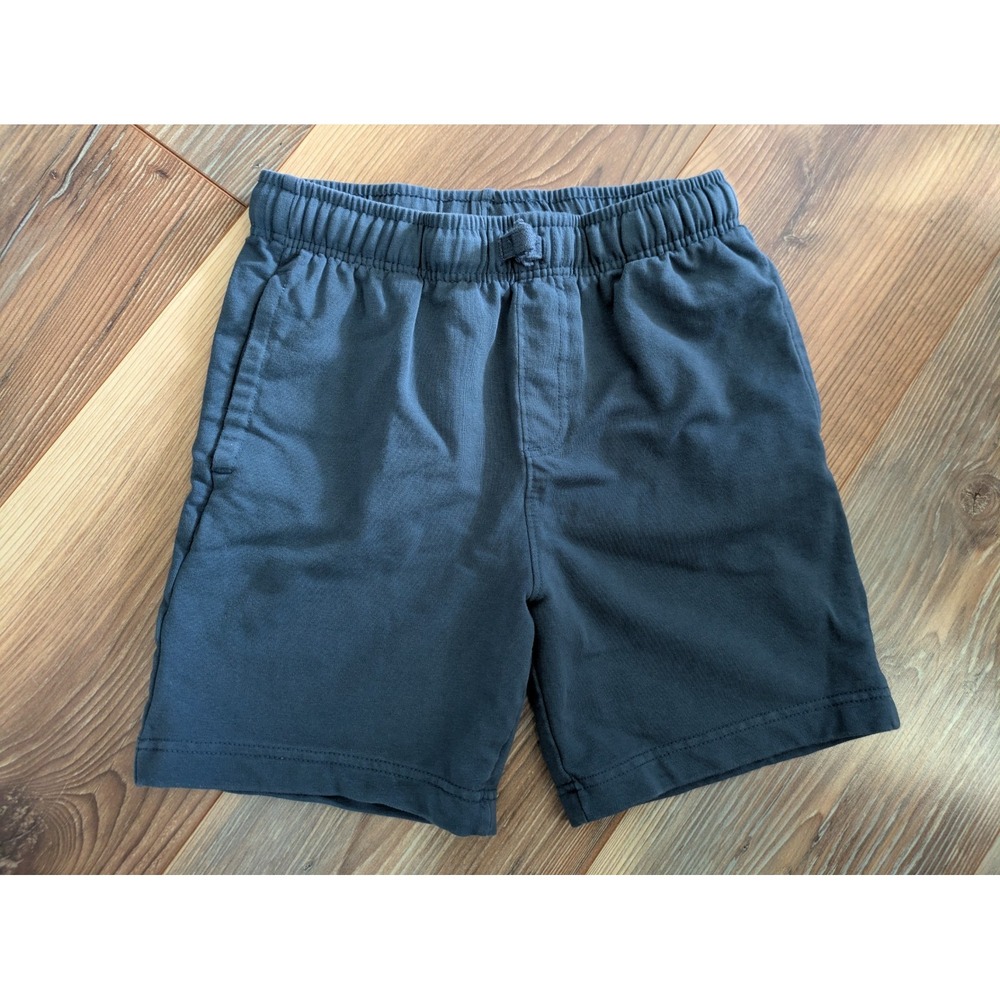 Tommy Bahama Blue Elastic Waist Casual Shorts With Pockets Youth Medium 7/8